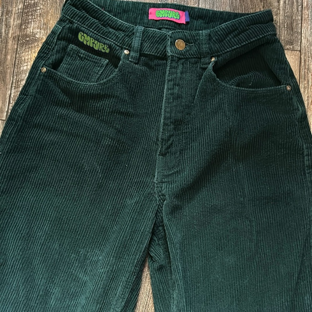 Empyre green corduroy jeans